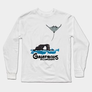 Galapagos Mantarraya Stingray Long Sleeve T-Shirt